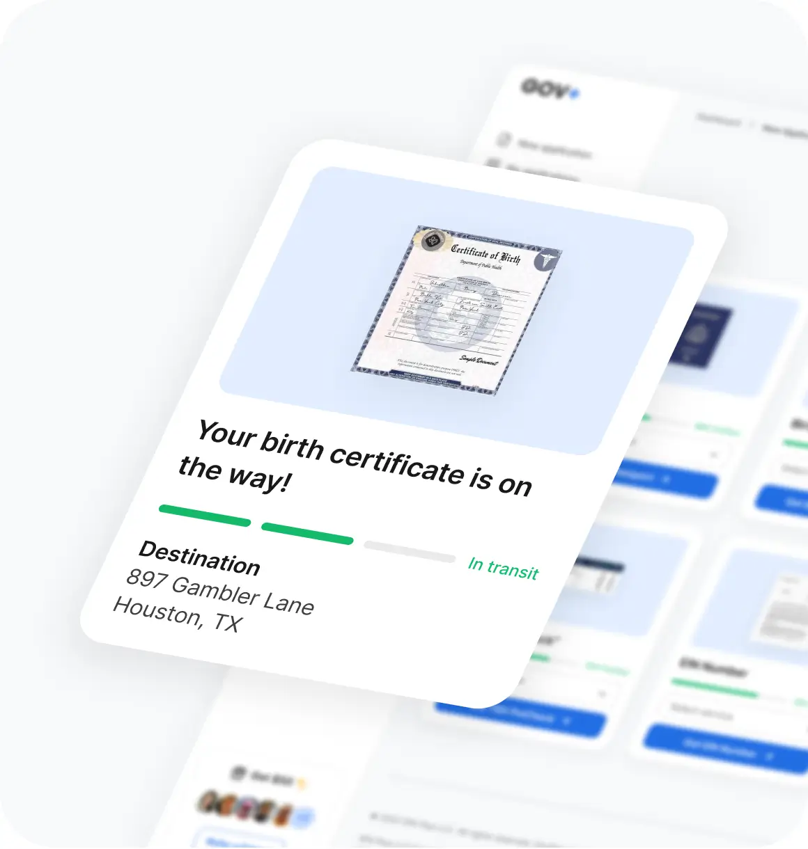 Birth certificate replacement & renewal online
